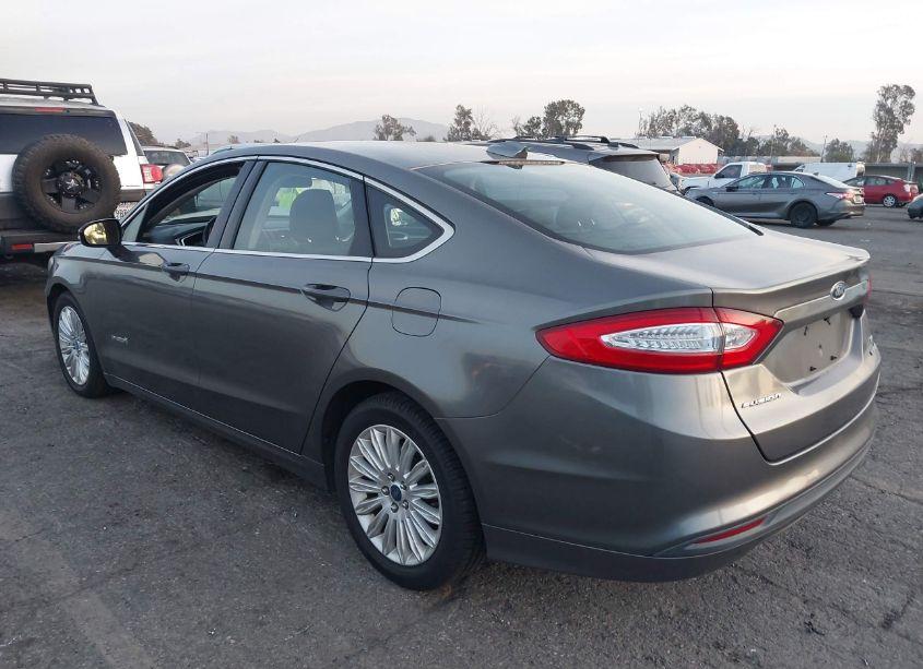 Photo 3 of 2013 Ford Fusion HYBRID SE (VIN 3FA6P0LU8DR257570)