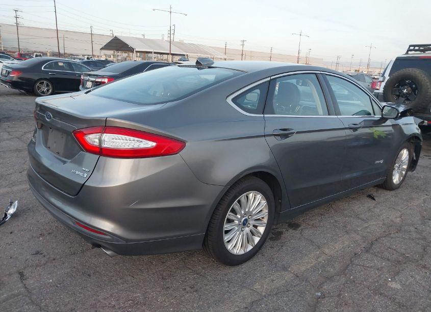 Photo 4 of 2013 Ford Fusion HYBRID SE (VIN 3FA6P0LU8DR257570)