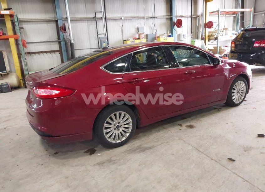 Photo 4 of 2013 Ford Fusion HYBRID SE (VIN 3FA6P0LU8DR359113)