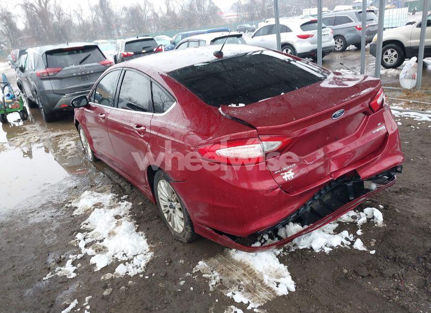 Photo 3 of 2014 Ford Fusion HYBRID SE (VIN 3FA6P0LU8ER197632)