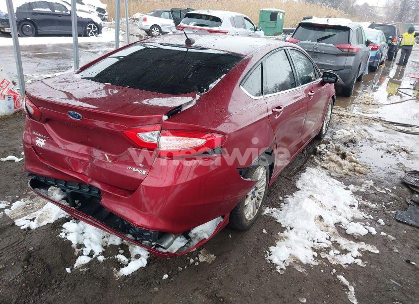 Photo 4 of 2014 Ford Fusion HYBRID SE (VIN 3FA6P0LU8ER197632)