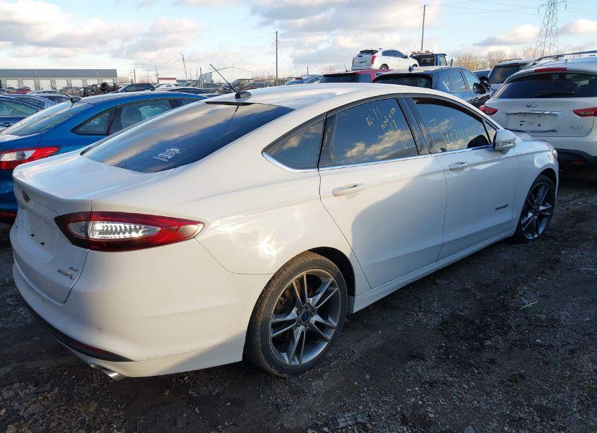 Photo 4 of 2014 Ford Fusion HYBRID SE (VIN 3FA6P0LU8ER319504)
