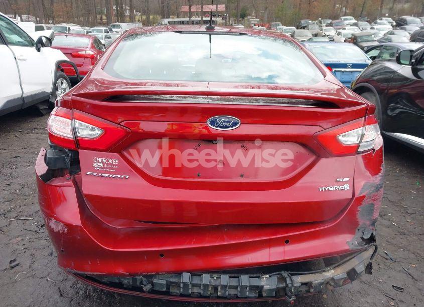 Photo 16 of 2015 Ford Fusion HYBRID SE (VIN 3FA6P0LU8FR157083)