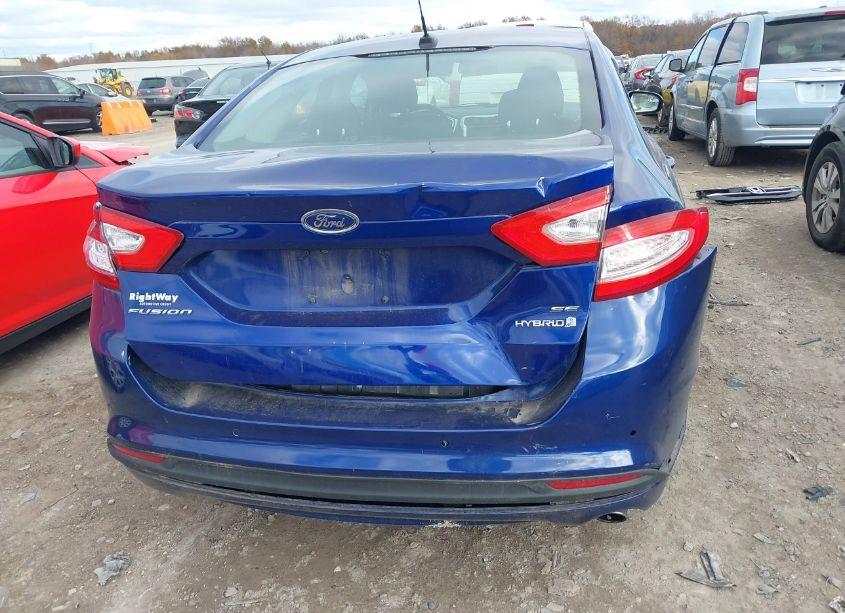 Photo 16 of 2016 Ford Fusion HYBRID SE (VIN 3FA6P0LU8GR177125)