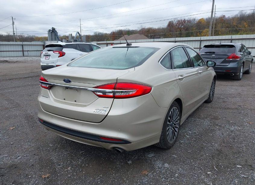 Photo 4 of 2017 Ford Fusion HYBRID SE (VIN 3FA6P0LU8HR144613)