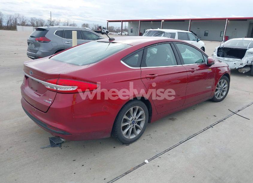 Photo 4 of 2017 Ford Fusion HYBRID SE (VIN 3FA6P0LU8HR386687)