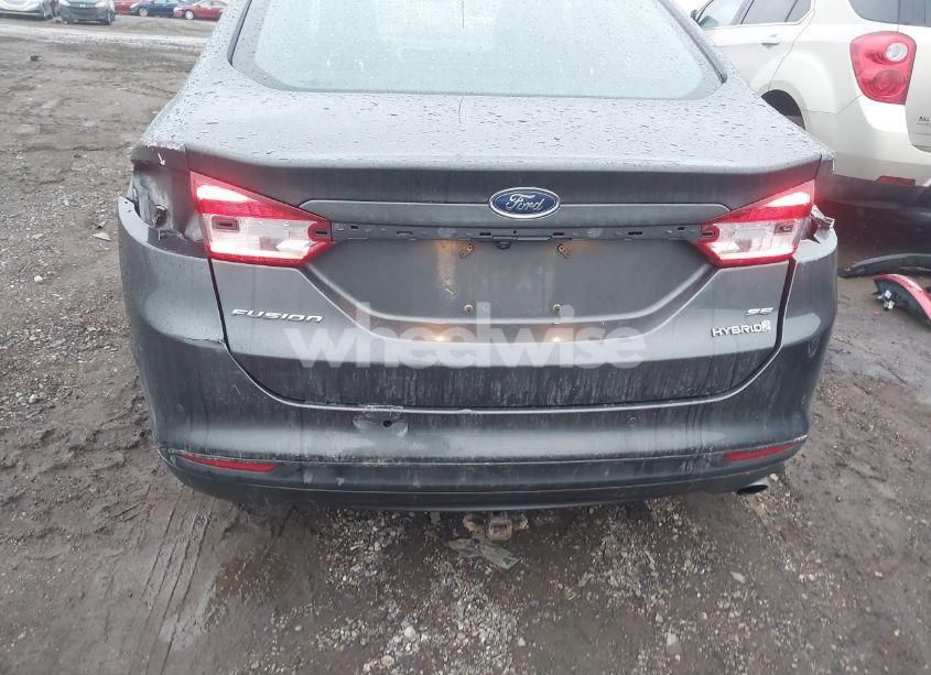 Photo 6 of 2017 Ford Fusion HYBRID SE (VIN 3FA6P0LU8HR412799)