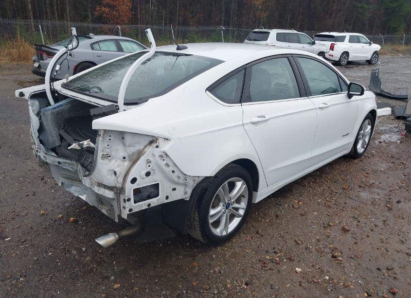 Photo 4 of 2018 Ford Fusion HYBRID SE (VIN 3FA6P0LU8JR206551)