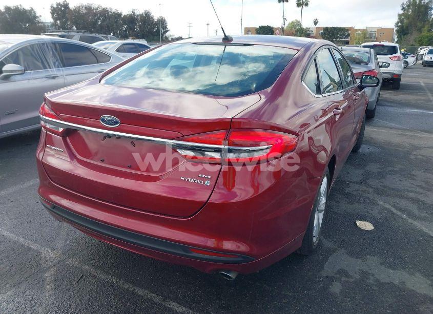 Photo 4 of 2018 Ford Fusion HYBRID SE (VIN 3FA6P0LU8JR227464)