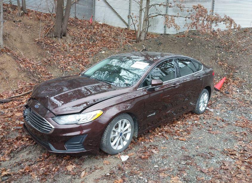 Photo 2 of 2019 Ford Fusion HYBRID SE (VIN 3FA6P0LU8KR211136)