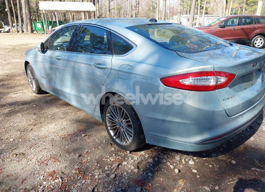 Photo 3 of 2013 Ford Fusion HYBRID SE (VIN 3FA6P0LU9DR189148)