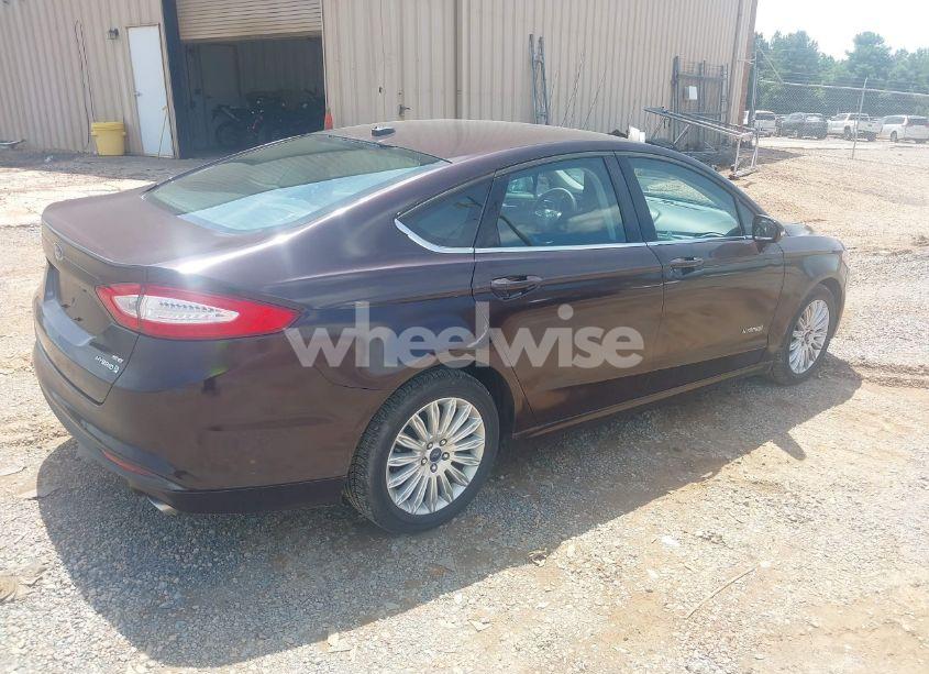 Photo 4 of 2013 Ford Fusion HYBRID SE (VIN 3FA6P0LU9DR355247)
