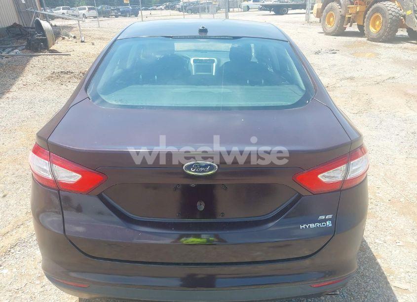 Photo 6 of 2013 Ford Fusion HYBRID SE (VIN 3FA6P0LU9DR355247)