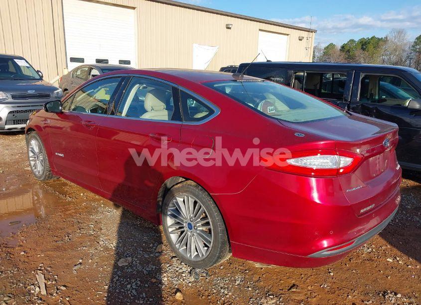Photo 3 of 2014 Ford Fusion HYBRID SE (VIN 3FA6P0LU9ER106870)