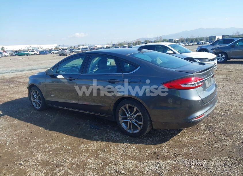 Photo 15 of 2017 Ford Fusion HYBRID SE (VIN 3FA6P0LU9HR163719)
