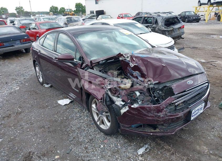 2018 Ford Fusion HYBRID SE (VIN 3FA6P0LU9JR153083) main photo