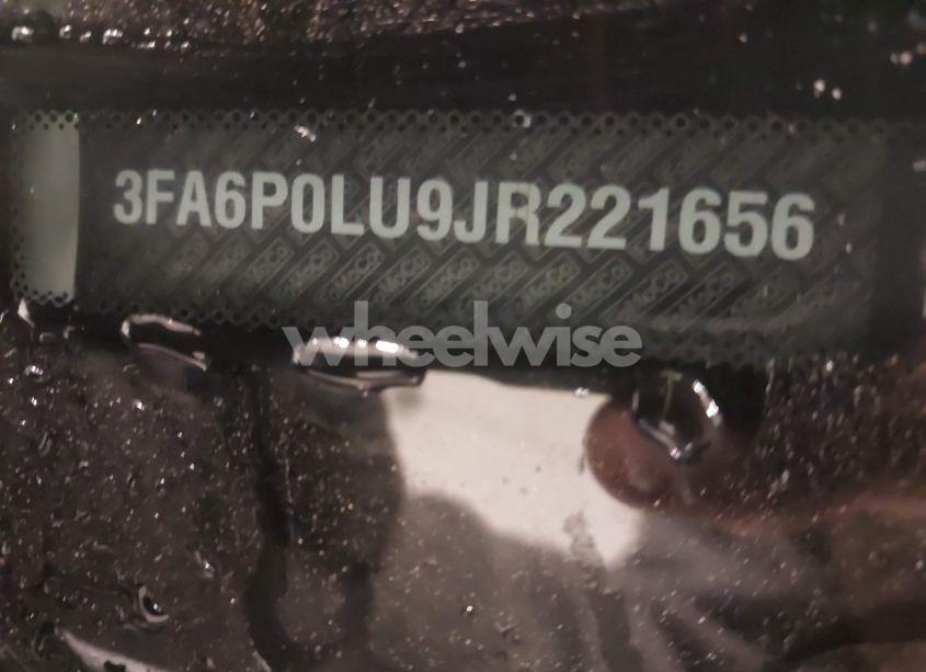 Photo 9 of 2018 Ford Fusion HYBRID SE (VIN 3FA6P0LU9JR221656)