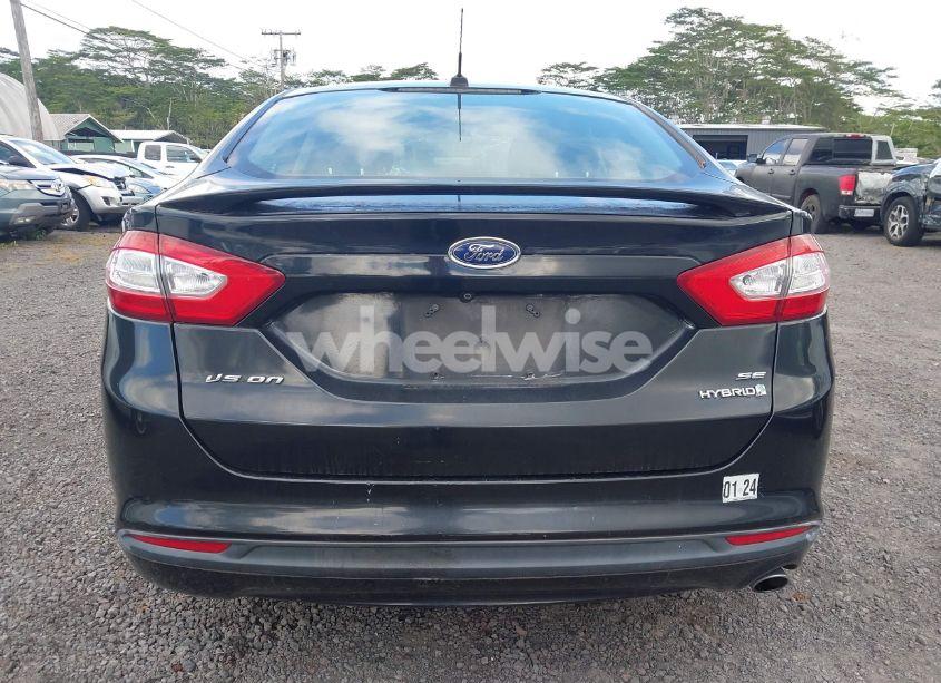 Photo 16 of 2013 Ford Fusion SE HYBRID (VIN 3FA6P0LUXDR181849)