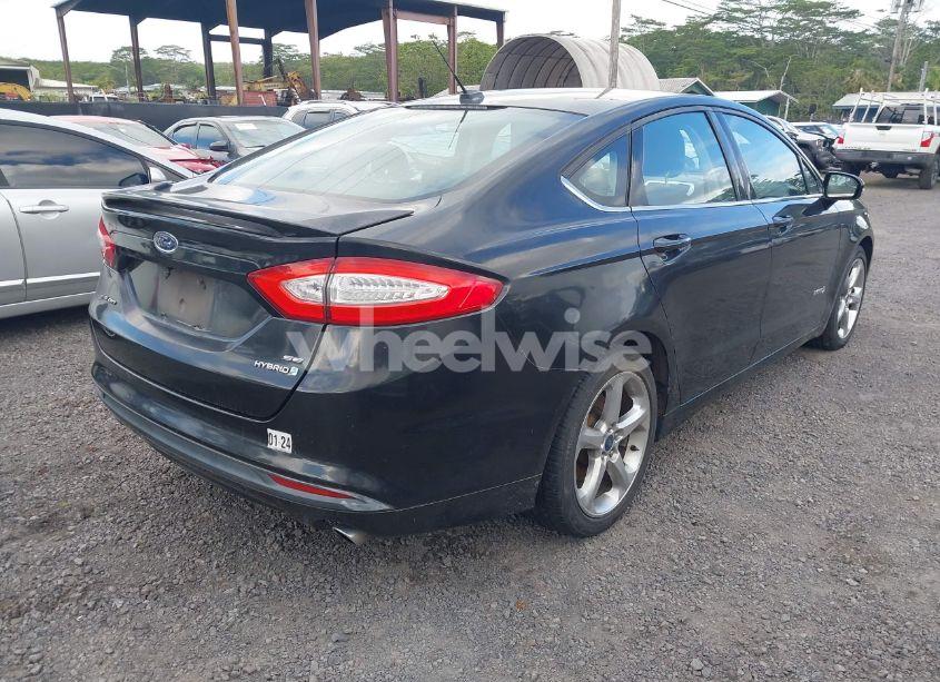 Photo 4 of 2013 Ford Fusion SE HYBRID (VIN 3FA6P0LUXDR181849)