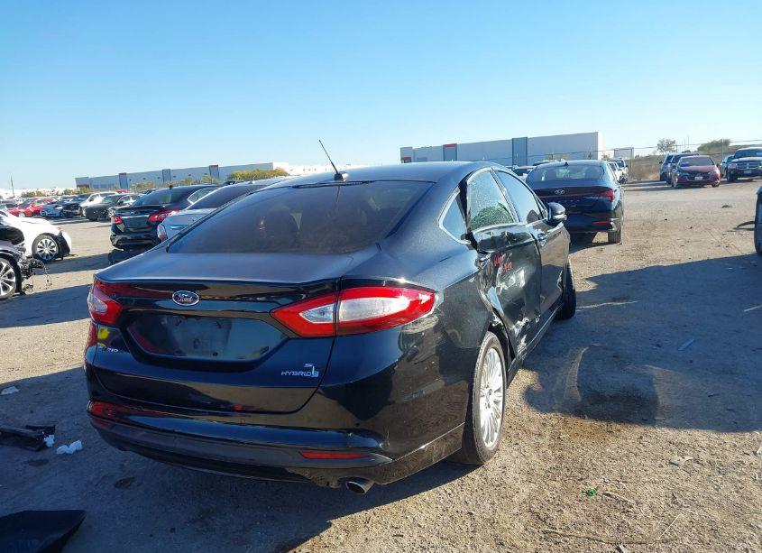 Photo 4 of 2013 Ford Fusion HYBRID SE (VIN 3FA6P0LUXDR242648)