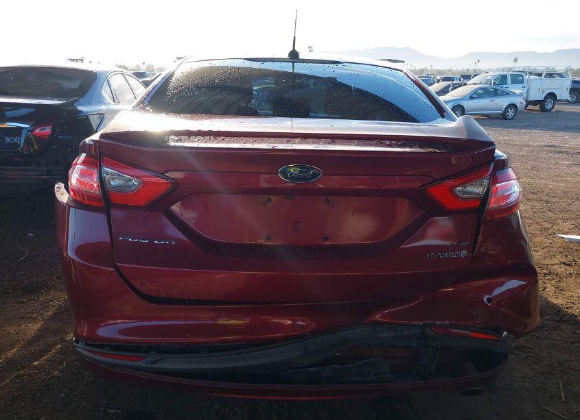 Photo 15 of 2013 Ford Fusion HYBRID SE (VIN 3FA6P0LUXDR362675)