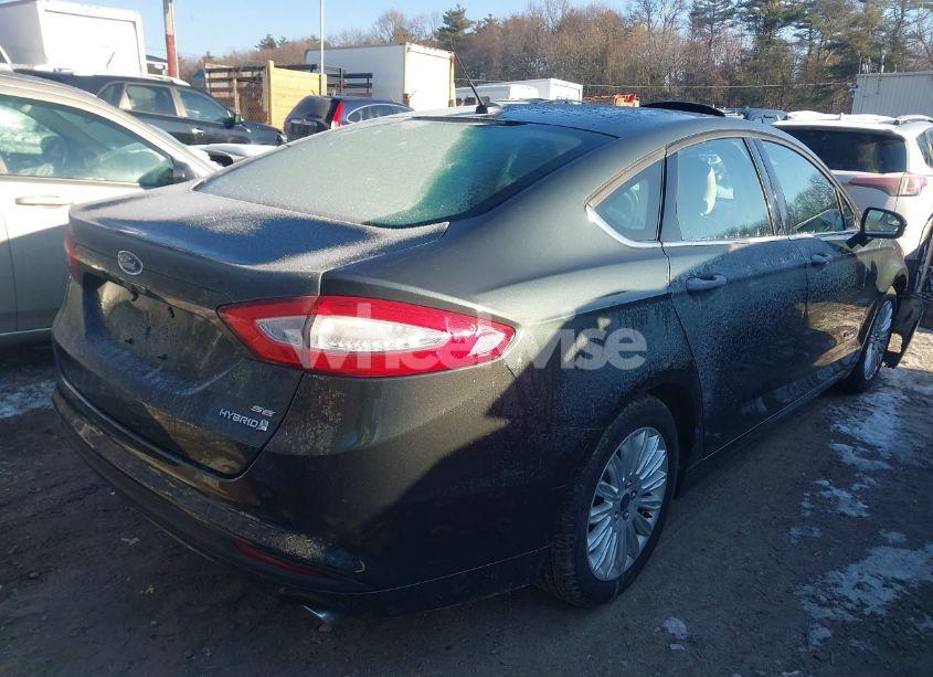 Photo 4 of 2015 Ford Fusion HYBRID SE (VIN 3FA6P0LUXFR165766)