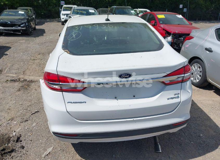 Photo 20 of 2017 Ford Fusion HYBRID SE (VIN 3FA6P0LUXHR317936)