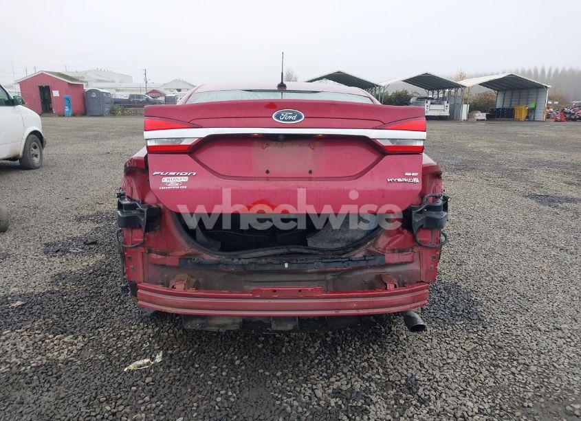 Photo 17 of 2017 Ford Fusion HYBRID SE (VIN 3FA6P0LUXHR378199)