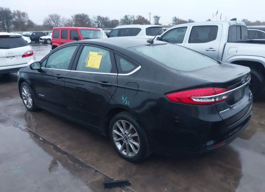 Photo 3 of 2017 Ford Fusion HYBRID SE (VIN 3FA6P0LUXHR386545)