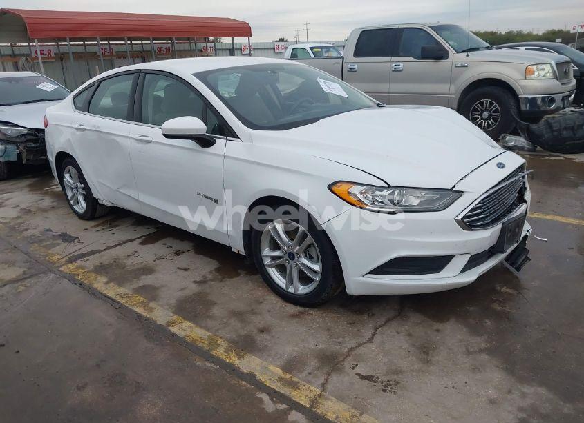 2018 Ford Fusion HYBRID SE (VIN 3FA6P0LUXJR146983) main photo