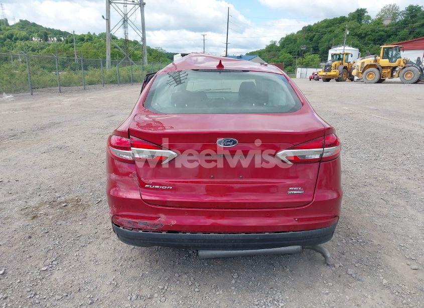 Photo 16 of 2020 Ford Fusion HYBRID SEL (VIN 3FA6P0MU3LR106195)