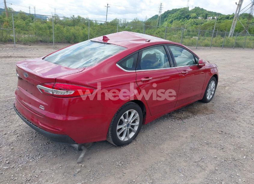 Photo 4 of 2020 Ford Fusion HYBRID SEL (VIN 3FA6P0MU3LR106195)