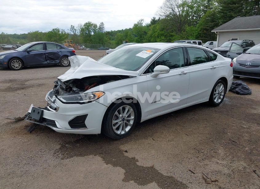 Photo 2 of 2019 Ford Fusion HYBRID SEL (VIN 3FA6P0MU9KR189520)