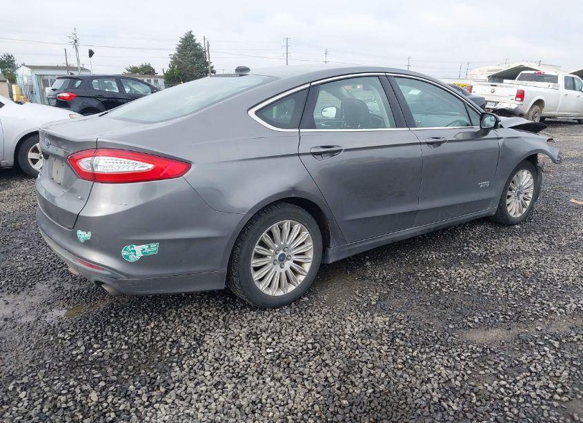 Photo 4 of 2014 Ford Fusion ENERGI SE LUXURY (VIN 3FA6P0PU0ER269420)