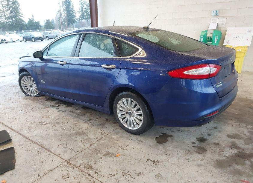 Photo 3 of 2014 Ford Fusion ENERGI SE LUXURY (VIN 3FA6P0PU0ER307146)