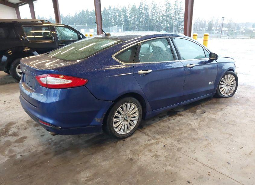 Photo 4 of 2014 Ford Fusion ENERGI SE LUXURY (VIN 3FA6P0PU0ER307146)
