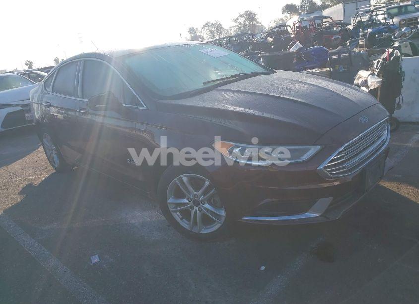 2018 Ford Fusion ENERGI SE LUXURY (VIN 3FA6P0PU0JR154407) main photo