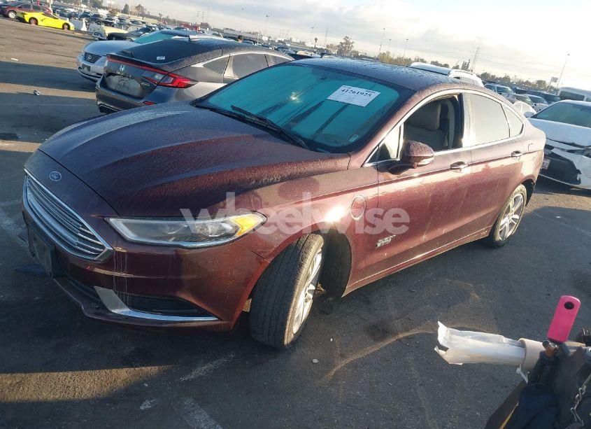 Photo 2 of 2018 Ford Fusion ENERGI SE LUXURY (VIN 3FA6P0PU0JR154407)