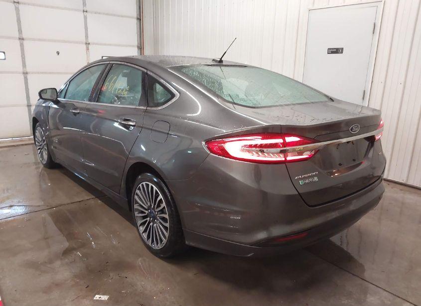 Photo 3 of 2018 Ford Fusion ENERGI SE LUXURY (VIN 3FA6P0PU0JR282341)