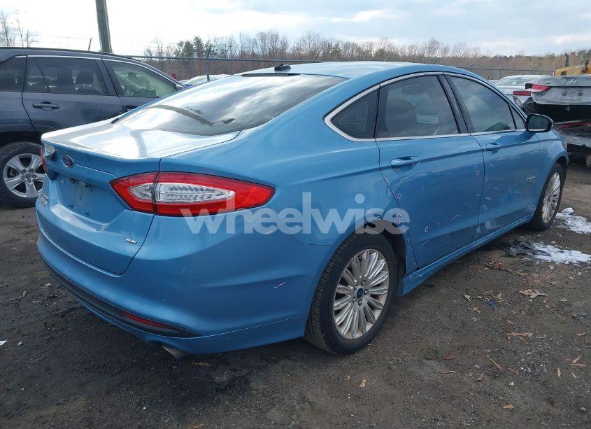 Photo 4 of 2013 Ford Fusion ENERGI SE LUXURY (VIN 3FA6P0PU1DR380945)