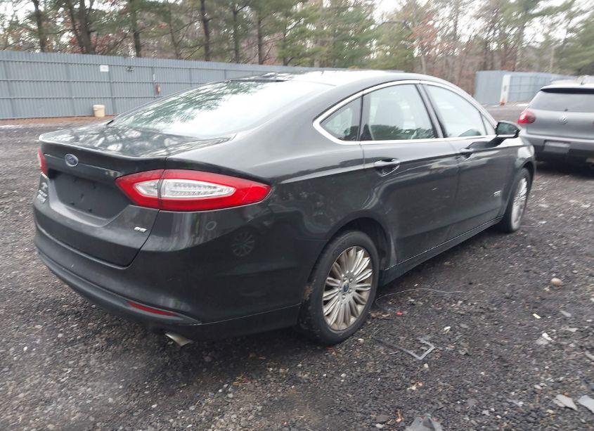 Photo 4 of 2014 Ford Fusion ENERGI SE LUXURY (VIN 3FA6P0PU1ER274528)