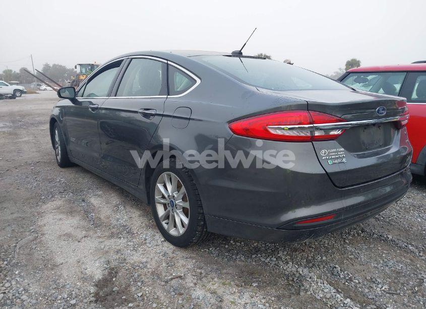 Photo 3 of 2018 Ford Fusion ENERGI SE LUXURY (VIN 3FA6P0PU1JR130262)