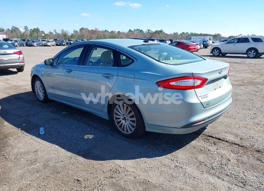 Photo 3 of 2013 Ford Fusion ENERGI SE LUXURY (VIN 3FA6P0PU2DR282331)