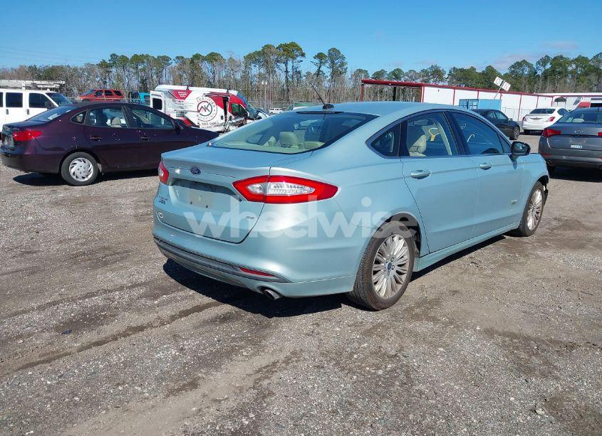 Photo 4 of 2013 Ford Fusion ENERGI SE LUXURY (VIN 3FA6P0PU2DR282331)