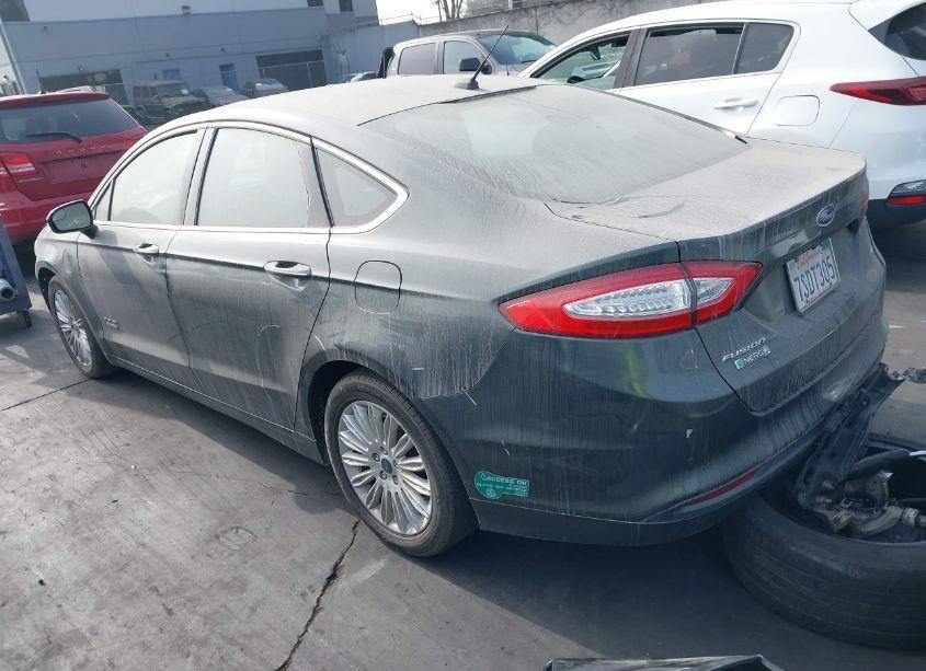 Photo 3 of 2015 Ford Fusion ENERGI SE LUXURY (VIN 3FA6P0PU2FR173662)