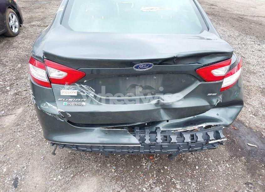 Photo 6 of 2016 Ford Fusion ENERGI SE LUXURY (VIN 3FA6P0PU2GR189295)