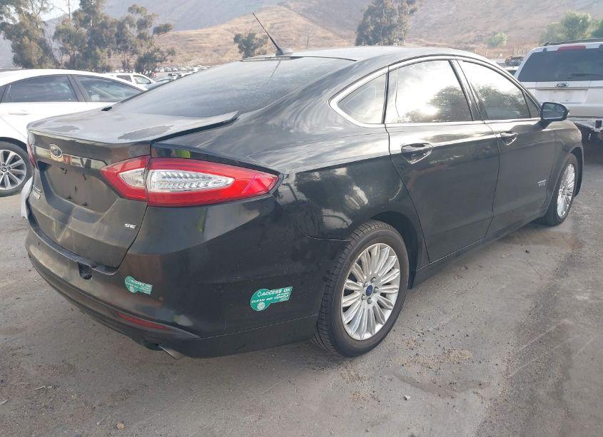 Photo 4 of 2016 Ford Fusion ENERGI SE LUXURY (VIN 3FA6P0PU2GR320855)