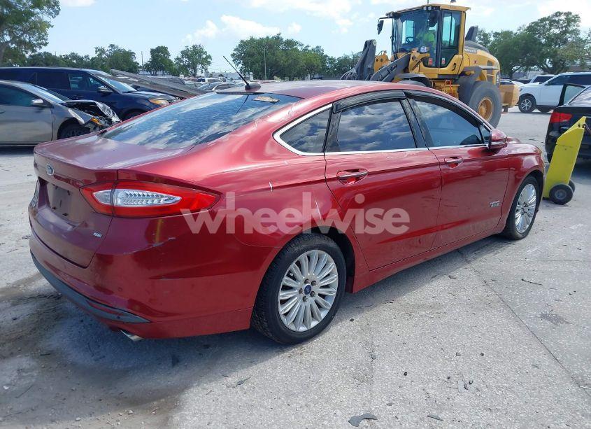 Photo 4 of 2015 Ford Fusion ENERGI SE LUXURY (VIN 3FA6P0PU3FR190180)
