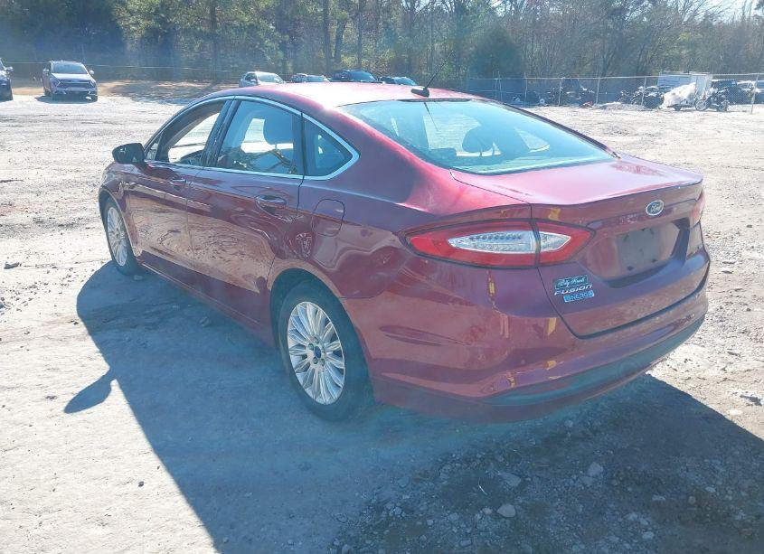 Photo 3 of 2016 Ford Fusion ENERGI SE LUXURY (VIN 3FA6P0PU3GR210686)