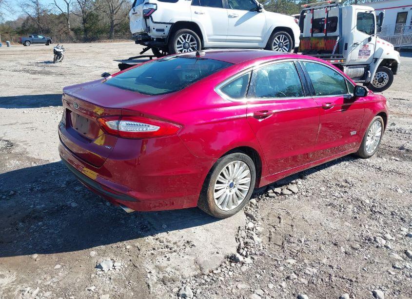 Photo 4 of 2016 Ford Fusion ENERGI SE LUXURY (VIN 3FA6P0PU3GR210686)